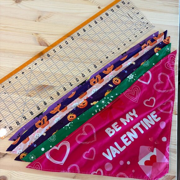 Holiday Bandana Bundle | Halloween Christmas Easter Valentine's Day - Picture 2 of 9